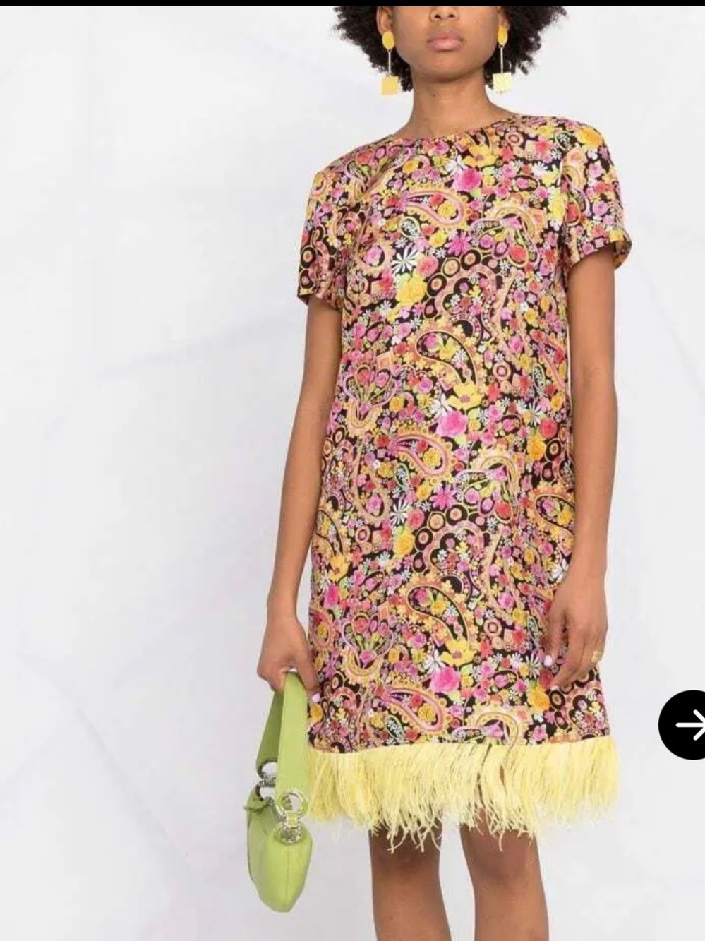 La DoubleJ Silk Mini Dress - Size M